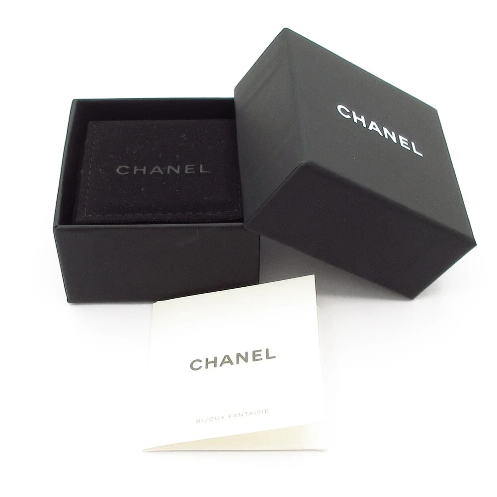 Chanel earrings silver